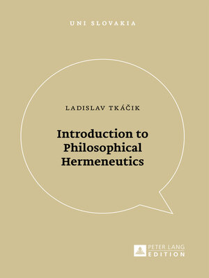 cover image of Introduction to Philosophical Hermeneutics